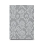Spain Wallpaper Gray Color Classic Design, Size 10m x 0.53m, Model 4001-4