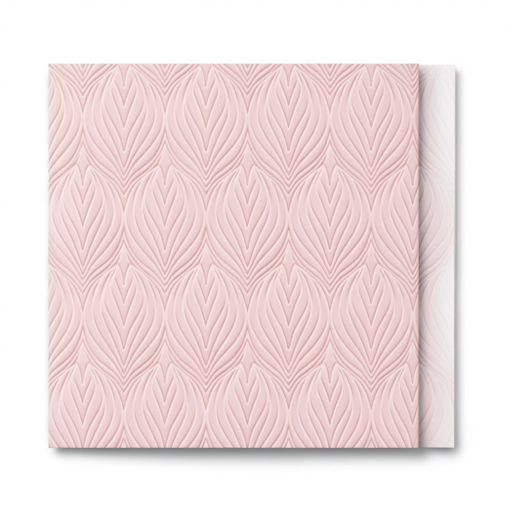 Italian Wall Decoration Light Pink 10m x 0.53m, Model 41239