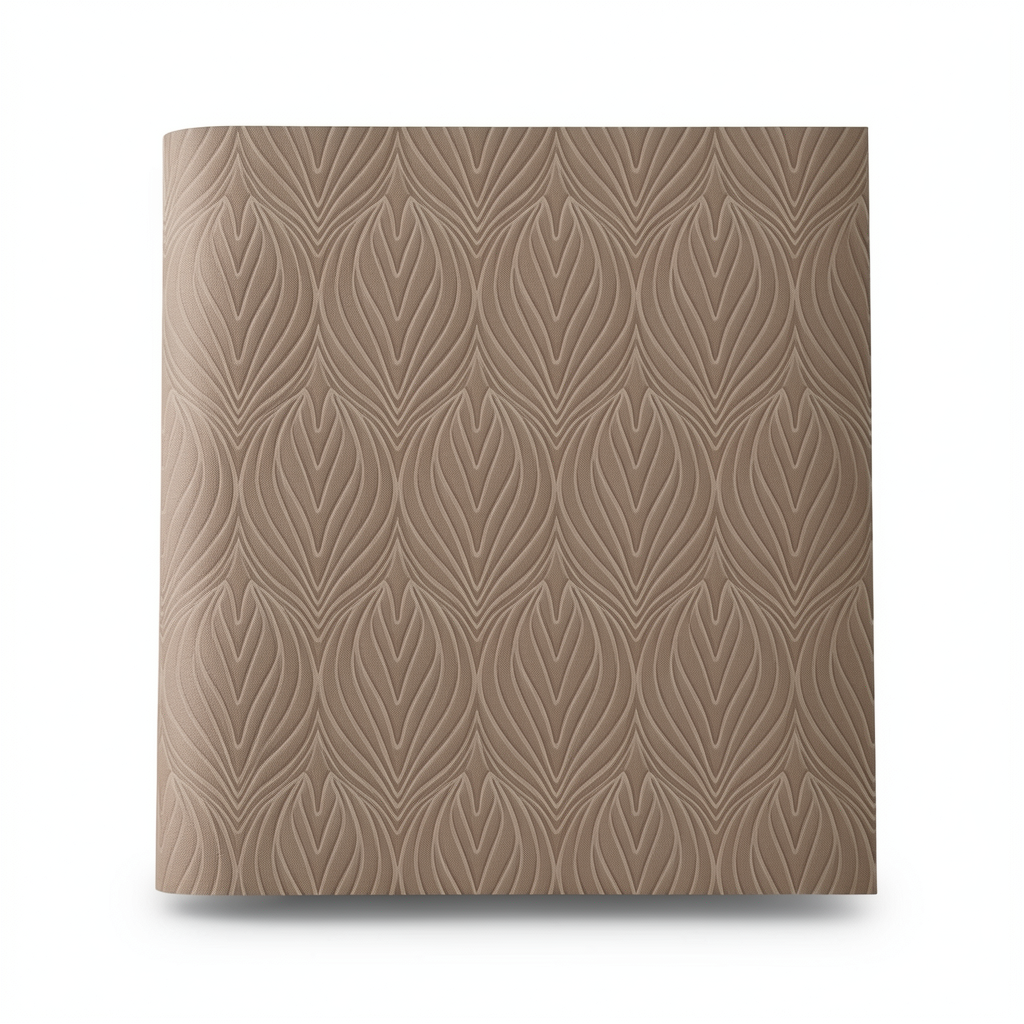Modern Italian Wallpaper 10m x 0.53m Brown, Model 41223