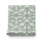 Spain Wallpaper Classic Design Green Color, Size 10mx0.53m