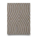 Wavy Wall Covering Brown Color 10m x 0.53m, Model 364-2