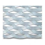 Hot Rolled Expanded Metal Sheet Drie Shape 1.2 mm Wire Diameter 2.44x7 m