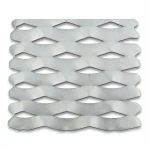 Hot Rolled Expanded Metal Wiremesh Drie Shape Thickness 1.4 mm Width 2.44 M Length 5 M