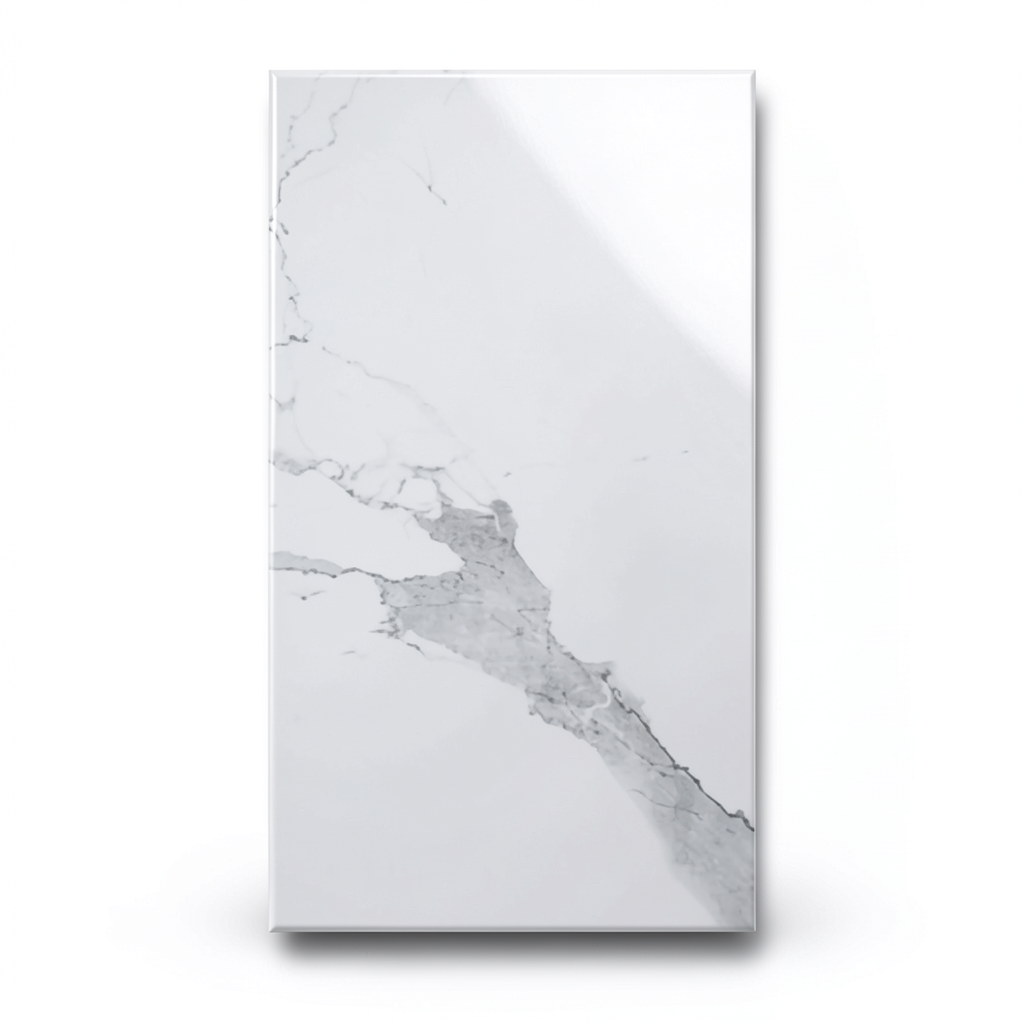 Porcelain Flooring 60x120 cm Glossy Surface Glossy Color Rectangular