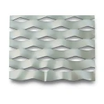 Hot Rolled Expanded Metal Mesh 1.4 mm Thickness, 2.44 M Width, 2 M Length, Drie Design