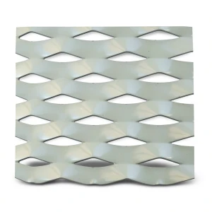 Hot Rolled Expanded Metal Mesh Drie Shape 1.4 mm Wire Diameter 2.44 M Width 3 M Length