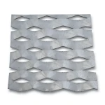 Hot Rolled Expanded Metal Wiremesh Drie Shape Thickness 1.4 mm Width 2.44 M Length 5 M