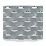 Hot Rolled Expanded Metal Mesh Drie Shape 1.7 mm Thick 2.44x2 m