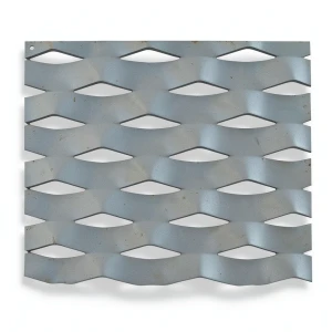 Hot Rolled Expanded Metal Mesh Drie Shape 1.7 mm Thick 2.44x2 m