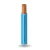 كابل نحاس THHN/THWN معزول PVC 105°C مقاس 5.26 مم² 600 فولت طول 250 قدم أزرق | شركة الفنار - Image 1