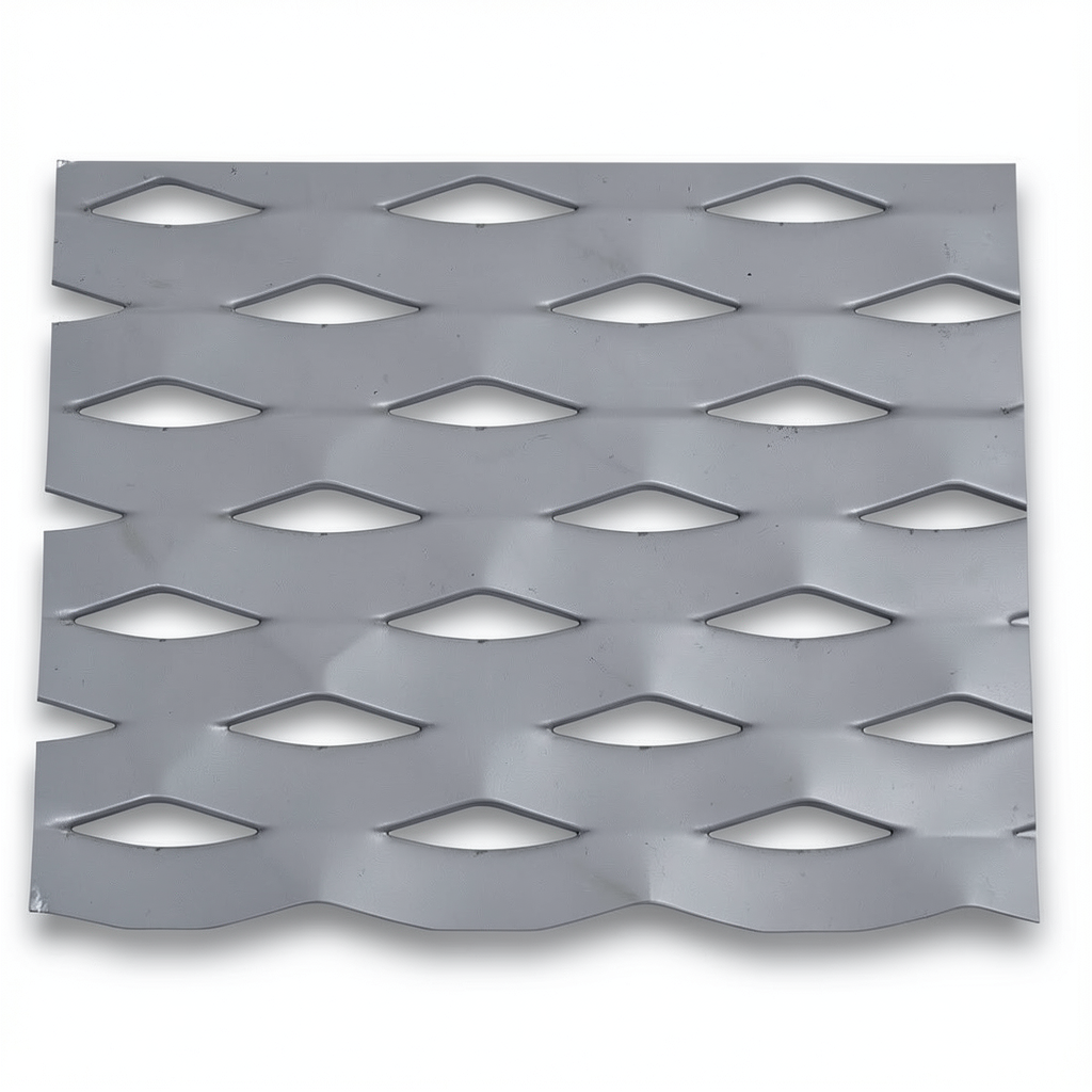 Hot Rolled Expanded Metal Sheet Flattened 1.5 mm Thickness, 2.44 M Width, 6 M Length