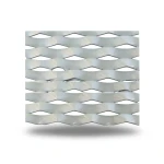 Hot Rolled Flattened Expanded Metal Wire Diameter 1.5 mm, Width 2.44 M, Length 7 M, Drie Shape