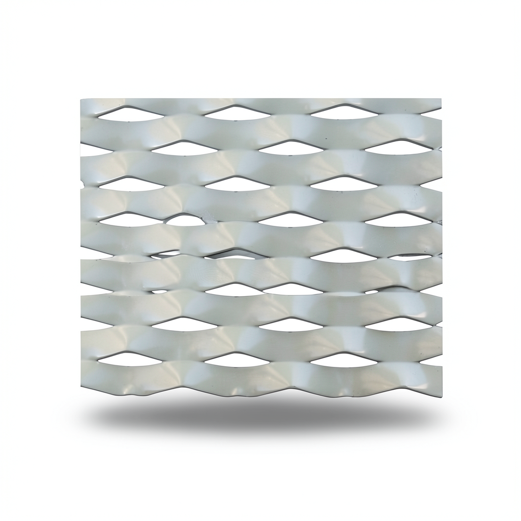 Hot Rolled Flattened Expanded Metal Wire Diameter 1.5 mm, Width 2.44 M, Length 7 M, Drie Shape