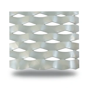 Hot Rolled Expanded Metal Mesh Drie Shape 1.7 mm Thick 2.44x2 m