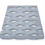 Hot Rolled Expanded Metal Sheet Flattened 1.5 mm Thickness, 2.44 M Width, 6 M Length