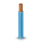 كابل نحاس THHN/THWN معزول PVC 105°C مقاس 13.3 مم² 600 فولت طول 250 قدم لون أزرق | شركة الفنار