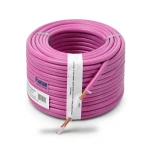 كابل نحاس THHN/THWN معزول PVC 105°C مقاس 13.3 مم² 600 فولت طول 250 قدم لون وردي | شركة الفنار