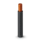 كابل نحاس THHN/THWN معزول PVC 105 درجة مئوية مقاس 13.3 مم² قطر 6.4 مم 600 فولت طول 250 قدم أسود PVC 105 | شركة الفنار