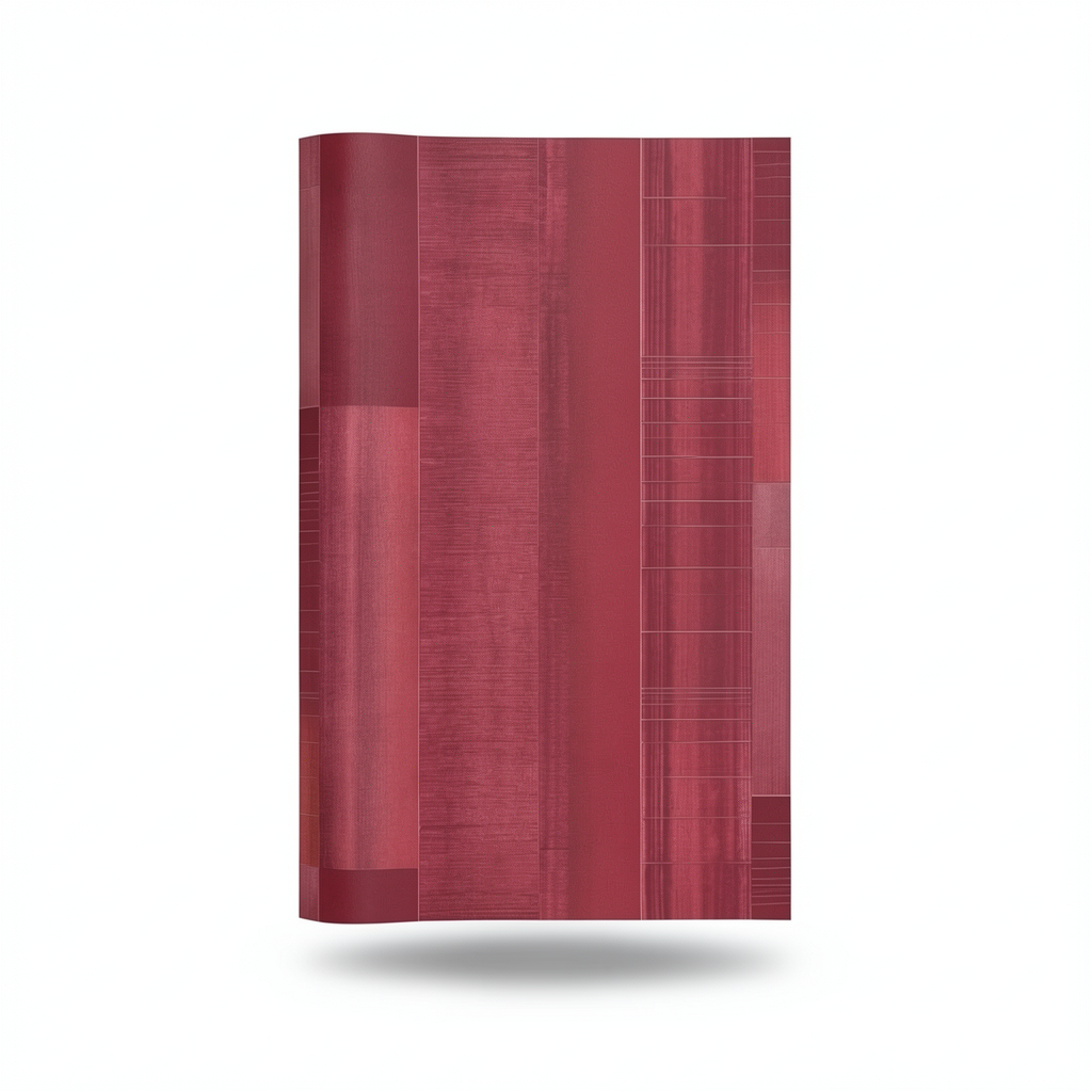 Patterned Wallpaper Red Color 10 m x 0.53 m, Model G56574