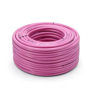 كابل نحاس THHN/THWN عزل PVC 105°C مقاس 13.3 مم² قطر 6.4 مم 600 فولت طول 300 قدم لون زهري | شركة الفنار