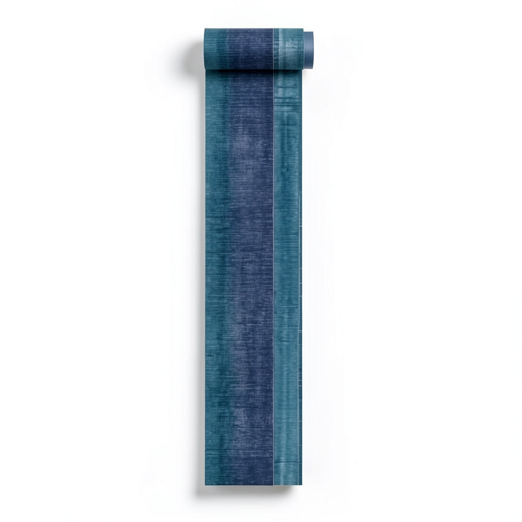 Patterned Wall Decoration 10 m x 0.53 m Blue, Model G56575