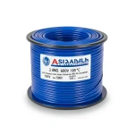 سلك كهرباء امريكي 2 AWG نحاس مجدول عزل PVC 105°C أزرق 600 فولت 500 قدم | شركة كابلات الشرقية للصناعة