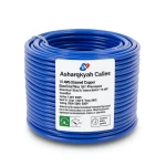 سلك امريكي 1/0 AWG نحاس مجدول عزل PVC 105°C أزرق 600 فولت طول 500 قدم | شركة كابلات الشرقية للصناعة