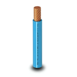 THHN/THWN Copper Cable PVC 105°C Insulation 3.31 mm² Size 3.1 mm Diameter Blue 600 Volt 250 ft | Al Fanar