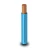 THHN/THWN Copper Cable PVC 105°C Insulation 3.31 mm² Size 3.1 mm Diameter Blue 600 Volt 250 ft | Al Fanar - Image 1