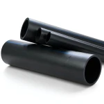 مواسير HDPE ضغط اسمي 12.5 بار PE 80 قطر 160 ملم SDR 11 لون أسود