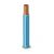 كابل نحاس THHN/THWN معزول PVC 105°C مقاس 1.31 مم² 600 فولت طول 250 قدم أزرق | شركة الفنار - Image 1
