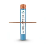 كابل نحاس THHN/THWN معزول PVC 105°C مقاس 2.08 مم² قطر 2.9 مم 600 فولت طول 250 قدم أزرق | شركة الفنار