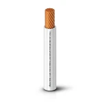 كابل نحاس THHN/THWN معزول PVC 105°C مقاس 13.3 مم² قطر 6.4 مم 600 فولت طول 250 قدم أبيض | شركة الفنار