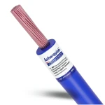 سلك امريكي 1 AWG نحاس مجدول معزول PVC 105°C، أزرق، 600 فولت، طول 500 قدم | شركة كابلات الشرقية للصناعة