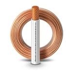 كابل نحاس THHN/THWN معزول PVC 105°C الفنار مقاس 13.3 مم² قطر 6.4 مم 600 فولت طول 300 قدم لون أبيض | شركة الفنار