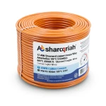 12 AWG Stranded Copper American Wire PVC Insulation 105°C Orange 600V 2500ft | Asharqiyah Cables Company for Industry