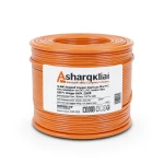18 AWG Stranded Copper American Wire, PVC Insulation 105°C, Orange, 600V, 2500ft | Asharqiyah Cables Company for Industry