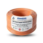 1 AWG Stranded Copper Electrical Wire PVC Insulation 105°C Orange 600V 500ft | Asharqiyah Cables Company for Industry