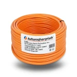 سلك كهرباء امريكي 14 AWG نحاس مجدول معزول PVC 105°C برتقالي 600 فولت طول 2500 قدم | شركة كابلات الشرقية للصناعة