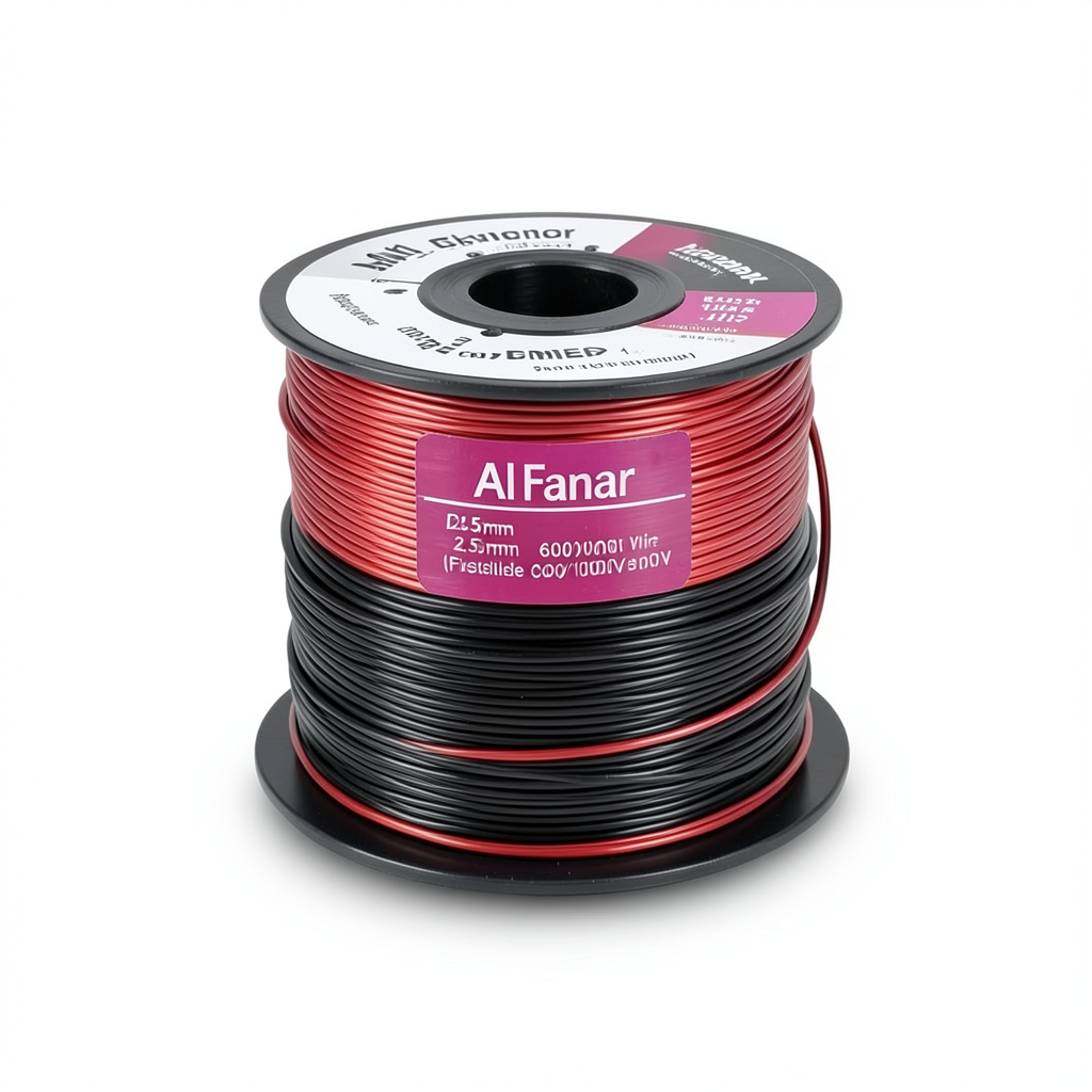 Flexible Tinned Copper Wire 2.5mm, 600/1000V, 300ft Length | Al Fanar