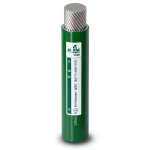 سلك مفرد نحاس مرن مطلي بالقصدير 240mm² 600/1000 فولت لون أخضر | شركة الفنار