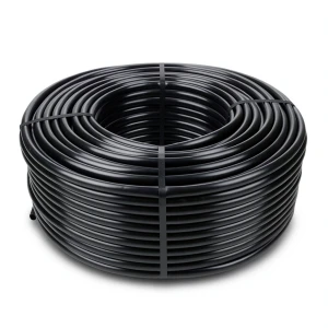 لفة أنابيب HDPE ضغط 12.5 بار PE 80 قطر خارجي 125 ملم SDR 11 لون أسود
