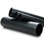 مواسير HDPE ضغط 12.5 بار PE 80 قطر خارجي 225 مم سمك 25.2 مم لون اسود