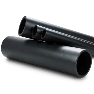 أنابيب بلاستيك HDPE ضغط 12.5 بار PE 80 قطر خارجي 400 مم لون أسود