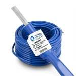 سلك نحاس مجدول 18 AWG مطلي بالقصدير عزل PVC 105°C ازرق 600 فولت طول 2500 قدم | شركة كابلات الشرقية للصناعة