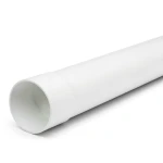 UPVC Pipe PN 6 Bar SDR 41 Size 200 mm Thickness 4.9 mm White Color