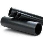 مواسير بلاستيك HDPE ضغط اسمي 12.5 بار PE 80 قطر خارجي 250 ملم سمك 27.9 ملم لون اسود