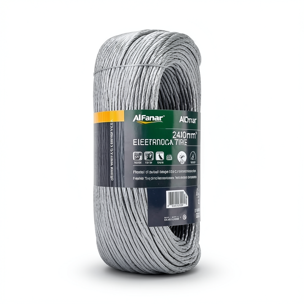 240mm2 Single Electrical Wire 600/1000 volts, Flexible Tinned Copper Conductor, Yellow/Green | Al Fanar