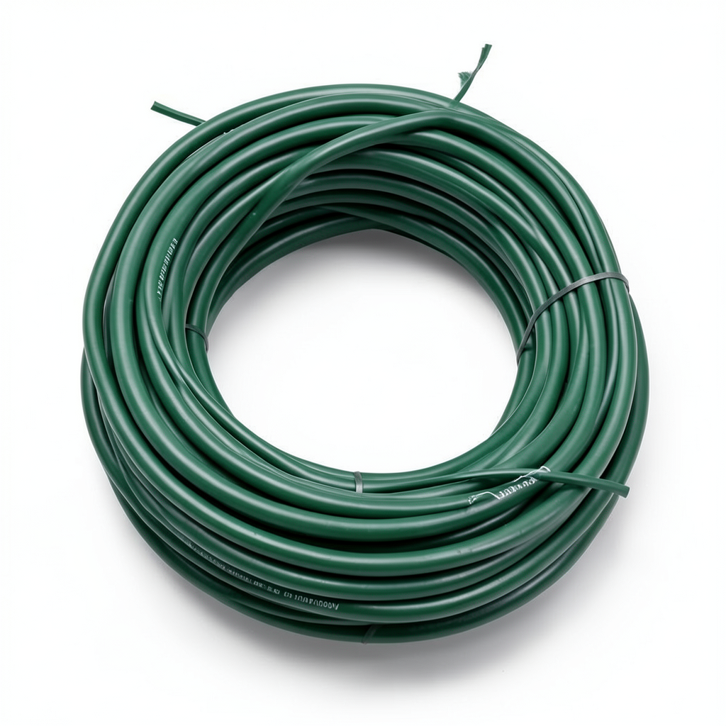 Flexible Tinned Copper Single Electrical Wire 95mm² 600/1000V Green | Al Fanar
