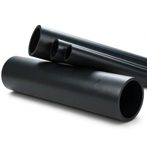 HDPE Plastic Pipe PN 12.5 Bar PE 80 Size OD 250 mm SDR 11 Black